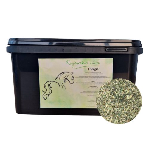 Przejdź do produktu Zioła dla koni – ENERGIA (1000g) 1kg