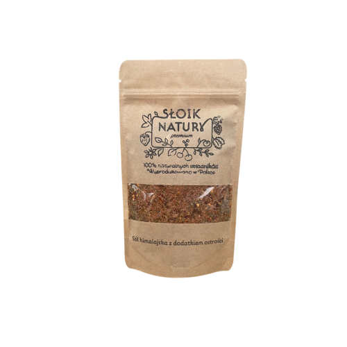 Przejdź do produktu Sól himalajska z dodatkiem ostrości - przyprawa w torebce (140 g)