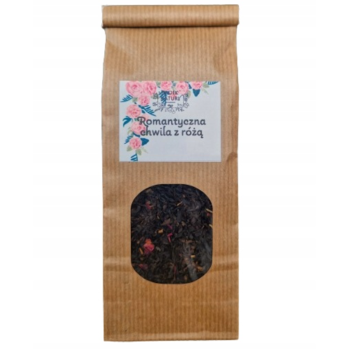 Przejdź do produktu Herbata czarna w torebce (70 g) "Romantyczna chwila z różą"