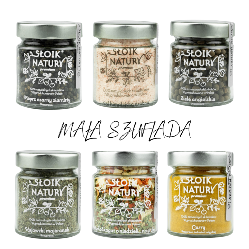 Przejdź do produktu Zestaw 6 słoików - Mała szuflada, Taniej w zestawie! 