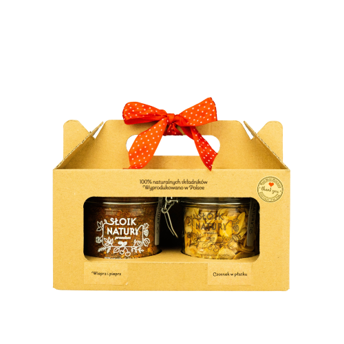 Przejdź do produktu Zestaw 2 przypraw (Wieprz i Pieprz, Czosnek w płatku)