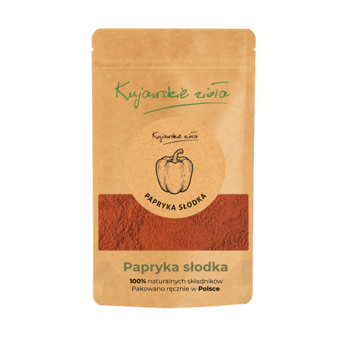Przejdź do produktu Papryka słodka - przyprawa w torebce 200g