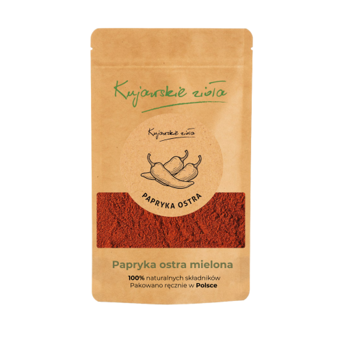 Przejdź do produktu Papryka ostra - przyprawa w torebce 100g