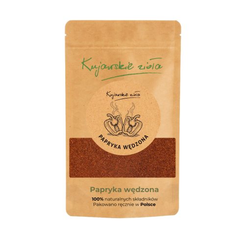 Przejdź do produktu Papryka wędzona - przyprawa w torebce 200g