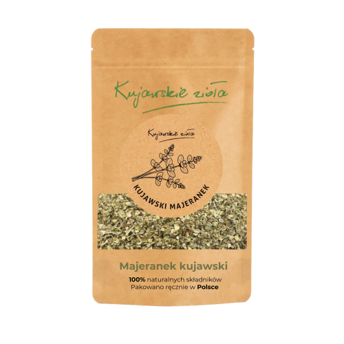 Przejdź do produktu Majeranek kujawski - przyprawa w torebce 50g