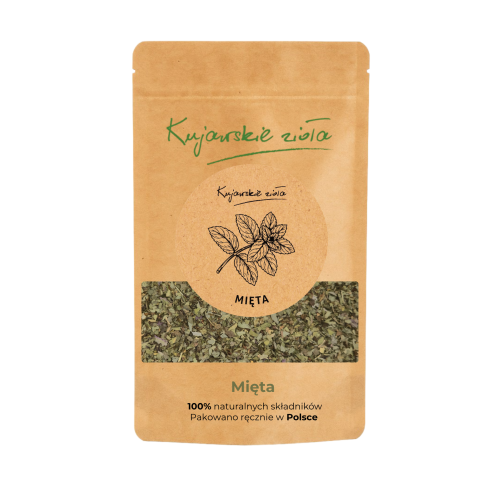Przejdź do produktu Mięta - herbata ziołowa w torebce 100g