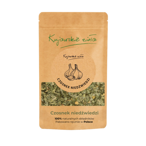 Przejdź do produktu Czosnek niedźwiedzi - przyprawa w torebce 150g