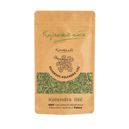 Przejdź do produktu Kolendra liść - przyprawa w torebce 150g