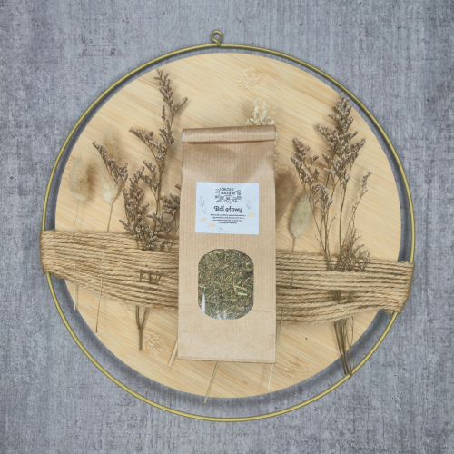 Przejdź do produktu Herbata funkcyjna - ziołowa w torebce (40g) BÓL GŁOWY