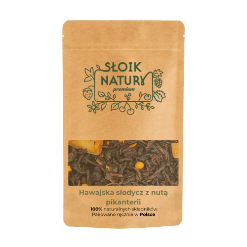 Przejdź do produktu Herbata czarna w torebce (10 g) "Hawajska słodycz z nutą pikanterii"