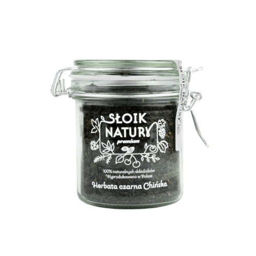 Przejdź do produktu Herbata czarna chińska w słoiku (70 g)
