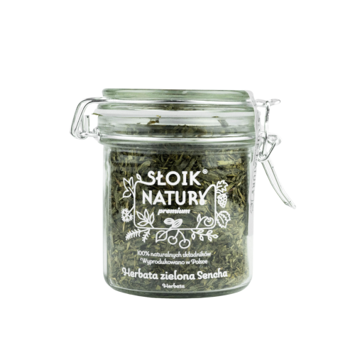 Przejdź do produktu Sencha herbata zielona w słoiku (80 g)