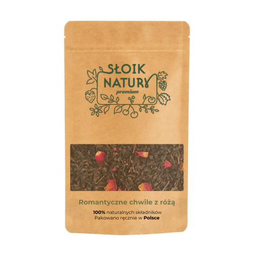 Przejdź do produktu Herbata czarna w torebce (80 g) "Romantyczna chwila z różą"