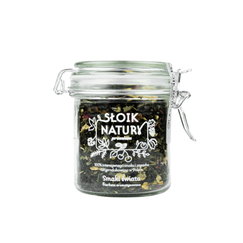 Przejdź do produktu Herbata zielona w słoiku (80 g) "Smaki Świata"