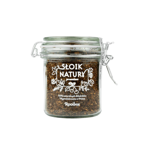 Przejdź do produktu Rooibos herbata czerwona w słoiku (85 g)