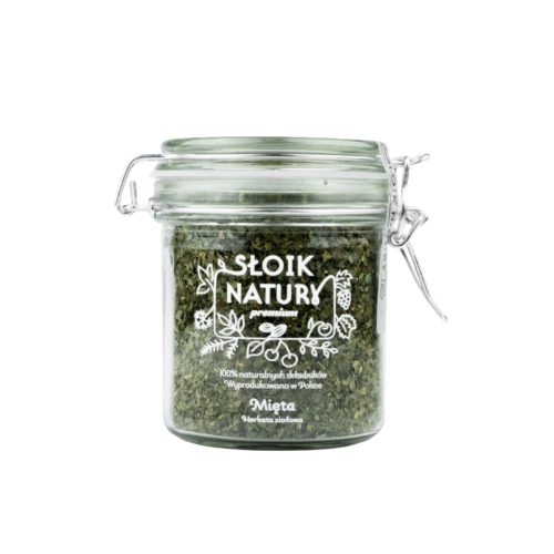 Przejdź do produktu Mięta - herbata ziołowa w słoiku (45 g)