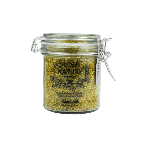 Przejdź do produktu Rumianek - herbata ziołowa w słoiku (50 g)