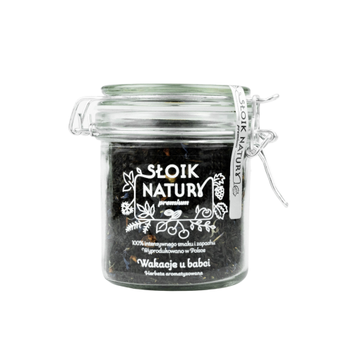 Przejdź do produktu Herbata owocowa w słoiku (70 g) "Wakacje u babci"  
