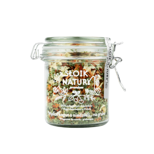 Przejdź do produktu Włoszczyzna na grubo - przyprawa w słoiku  (85 g)
