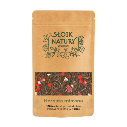 Przejdź do produktu Herbata miłosna w torebce strunowej (12 g) na walentynki