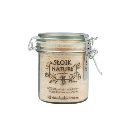 Przejdź do produktu Sól himalajska drobna - przyprawa w słoiku (360 g)