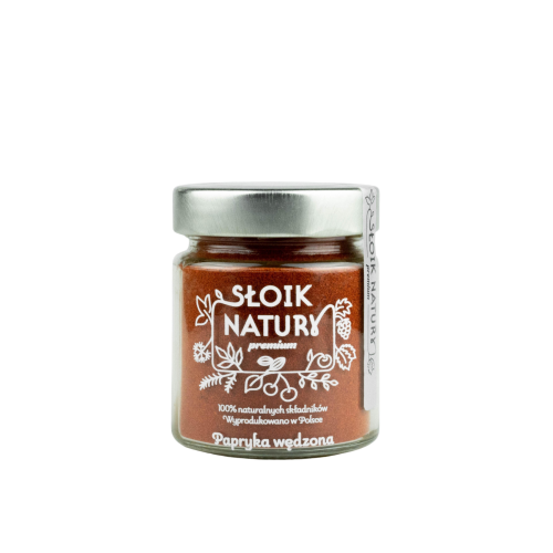 Przejdź do produktu Papryka wędzona - przyprawa w słoiku (100 g) 