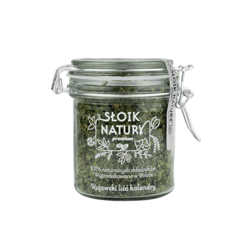Przejdź do produktu Kolendra liść - przyprawa w słoiku  (50 g)