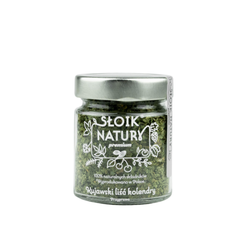 Przejdź do produktu Kolendra liść - przyprawa w słoiku  (20 g)
