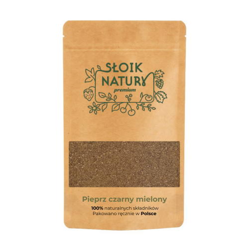 Przejdź do produktu Pieprz czarny mielony - przyprawa w torebce  (180 g)