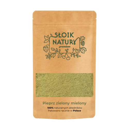 Przejdź do produktu Pieprz zielony mielony - przyprawa w torebce (105 g)