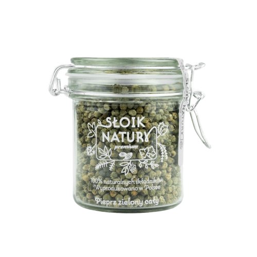 Przejdź do produktu Pieprz zielony ziarnisty - przyprawa w słoiku  (110 g)