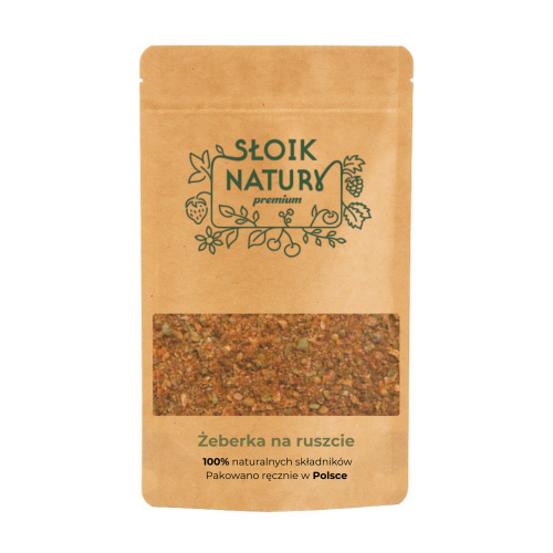 Przejdź do produktu Przyprawa do mięs i dań  z grilla  w torebce (115 g) Żeberka na ruszcie