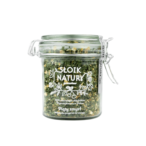 Przejdź do produktu Przyprawa uniwersalna w słoiku z klamrą (90 g) Piąty zmysł