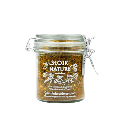 Przejdź do produktu Przyprawa do mięs- Genialnie uniwersalna- w słoiku z klamrą (145 g)