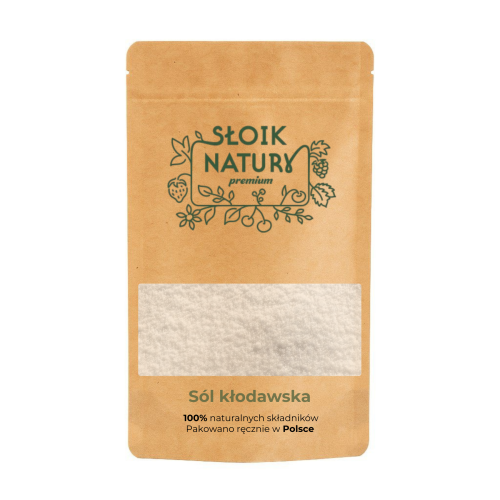 Przejdź do produktu Sól kłodawska drobna - przyprawa w torebce 200g