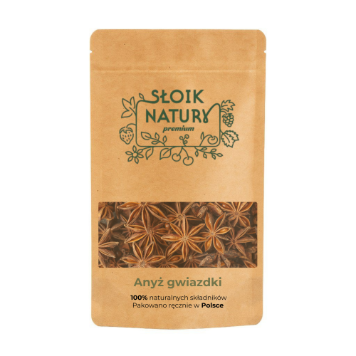 Przejdź do produktu Anyż gwiazdki przyprawa w torebce 30g 
